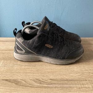 Keen Utility men's ASTM F2413-18 safety work shoes Sz 9.5 D US Grey/Black